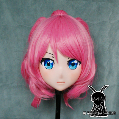 (RB394)Customize Full Head Quality Handmade Female/Girl Resin Japanese Anime Cartoon Character Kig Cosplay Kigurumi Mask (RB394)Customize Full Head Quality Handmade Female/Girl Resin Japanese Anime Cartoon Character Kig Cosplay Kigurumi Mask